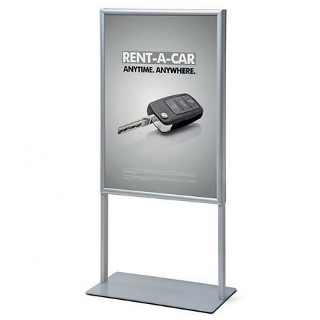 Premium Poster Stand - Double Sided